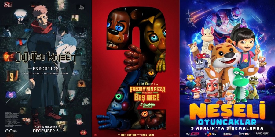 5 Aralık Cuma 2025 Vizyona Giren Filmler Neler?