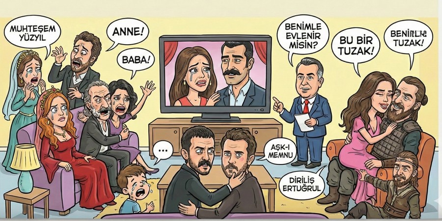Türk Dizilerinde Neden Hep Aynı Temalar Var? Uzmanlar Açıkladı: Yurt Dışı Talebi Kısır Döngü Yaratıyor