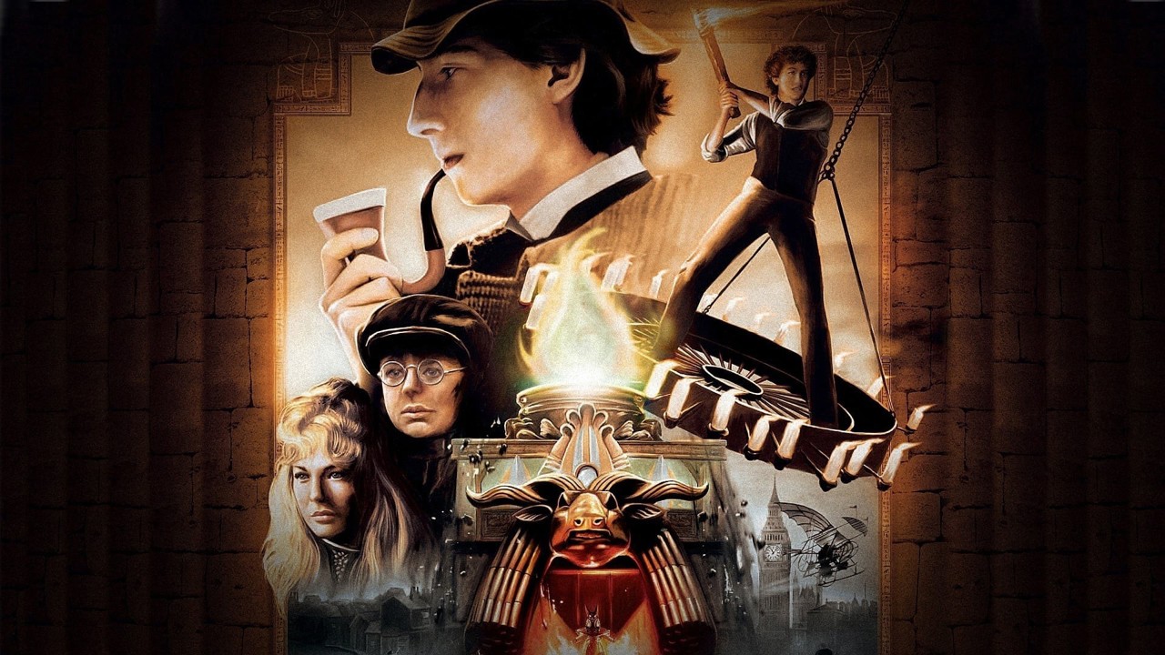 Genç Sherlock Holmes kapak görseli