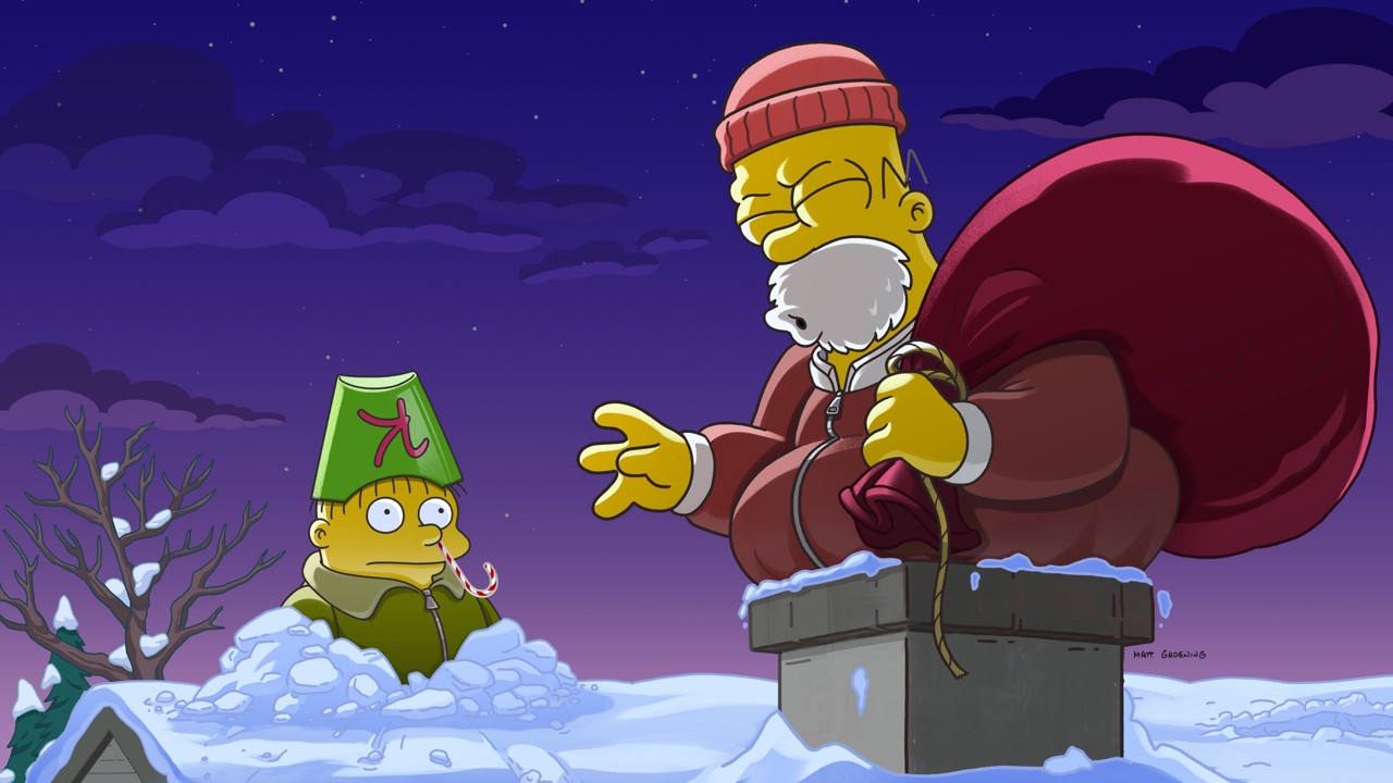 The Simpsons: O C'mon All Ye Faithful kapak görseli