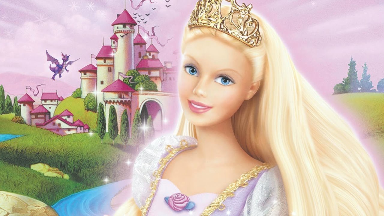Barbie Rapunzel Masalında kapak görseli