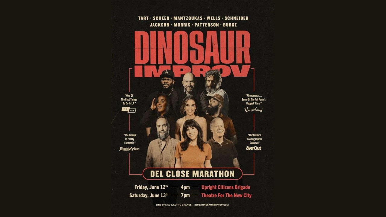 Dinosaur Improv: DCM '26 kapak görseli