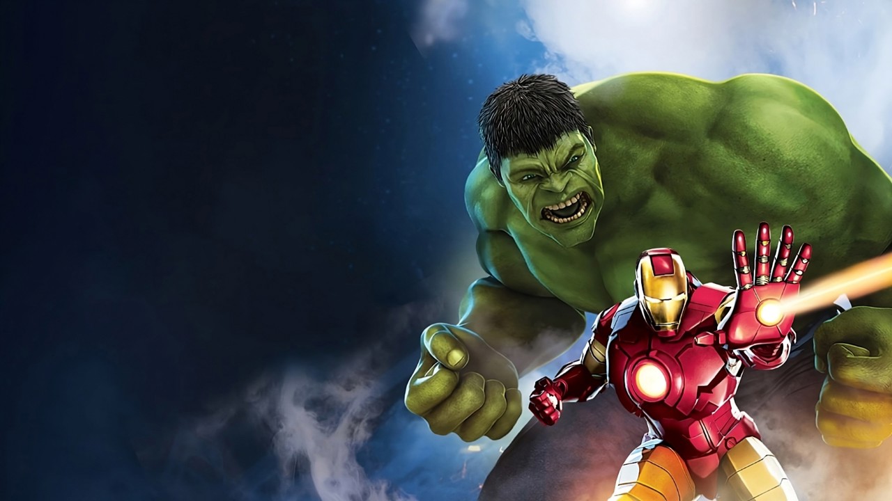 Iron Man ve Hulk: Kahramanların Gücü kapak görseli