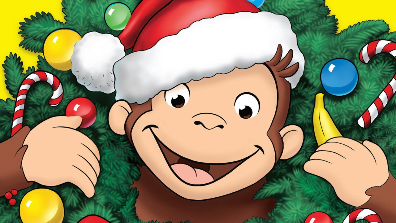 Curious George: A Very Monkey Christmas kapak görseli
