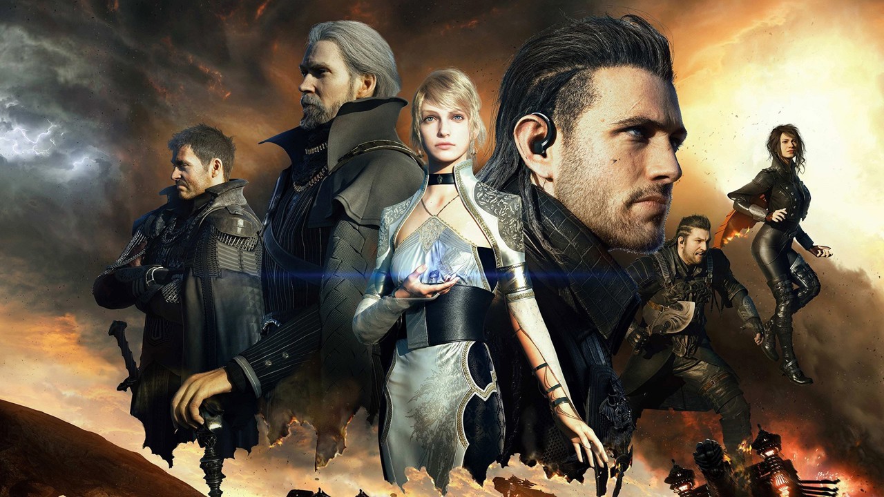 Kralın Kılıcı: Final Fantasy XV kapak görseli