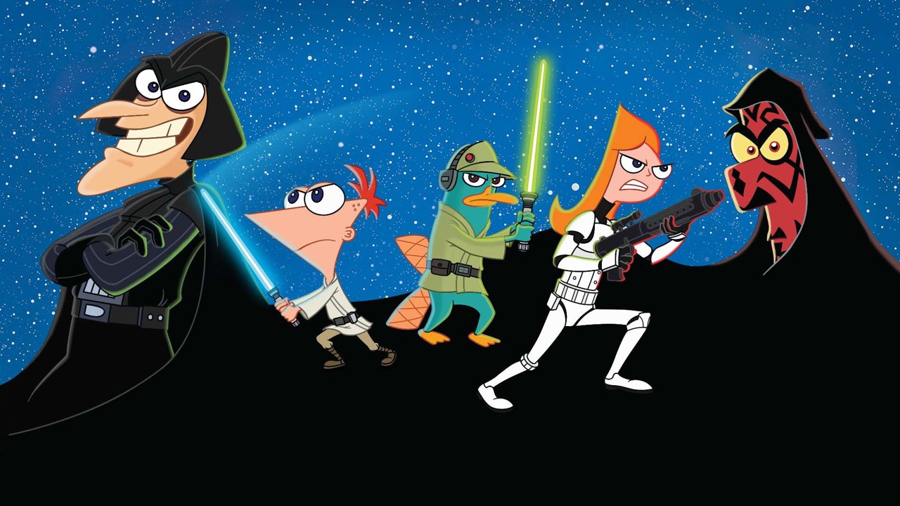 Fineas ve Förb: Star Wars kapak görseli