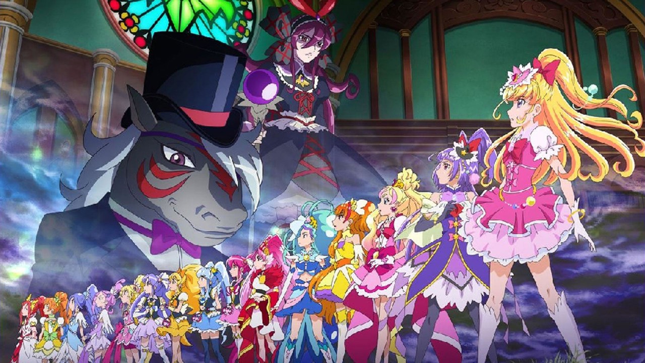 Tatlı İlaçlar Purecua Savaşçıları Tüm Yıldızlar Haydi Beraber Şarkı Söyleyelim / PreCure All Stars - Singing with Everyone Miraculous Magic! kapak görseli