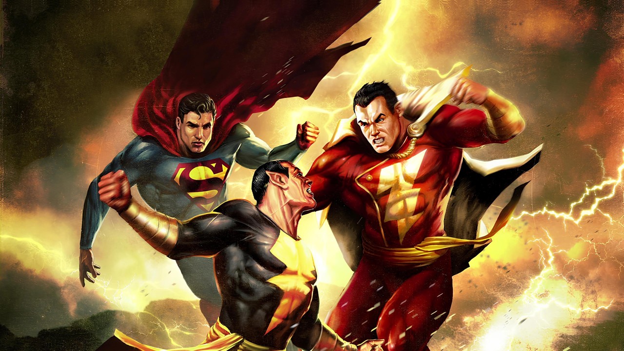 Süperman/Shazam!: Black Adam'ın Dönüşü kapak görseli
