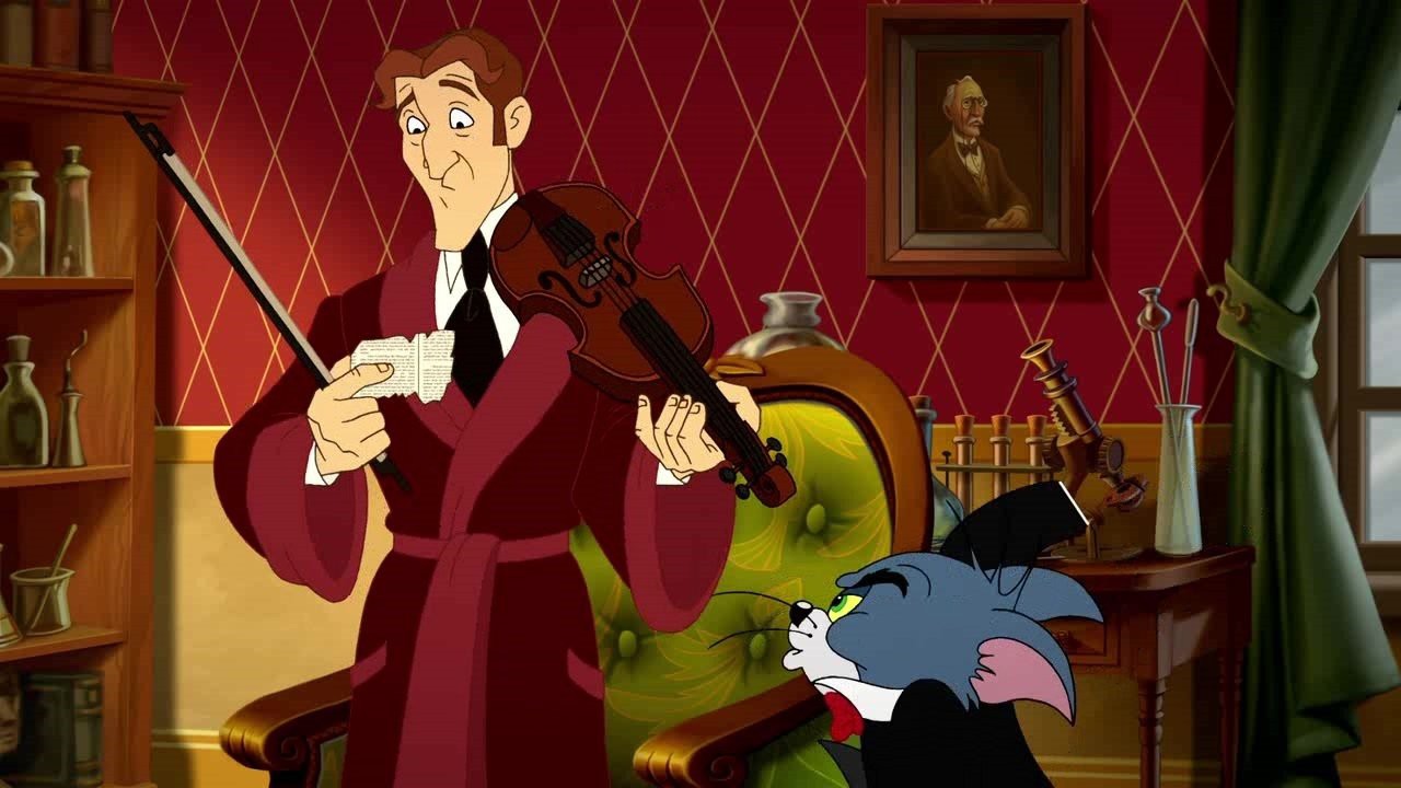 Tom ve Jerry Sherlock Holmes’le Tanışıyor kapak görseli