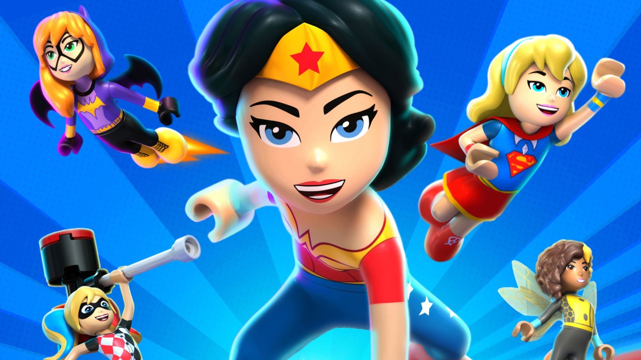 Lego DC Super Hero Girls: Beyin Gücü kapak görseli