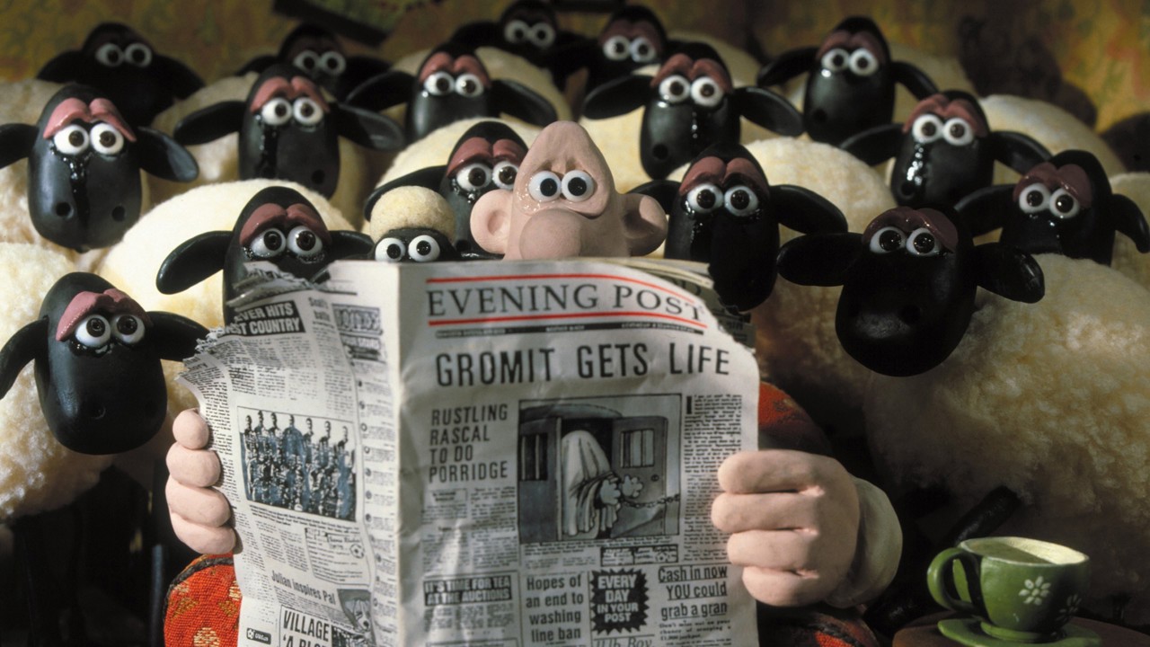 Wallace ve Gromit - Kılpayı./ Wallace & Gromit in A Close Shave kapak görseli