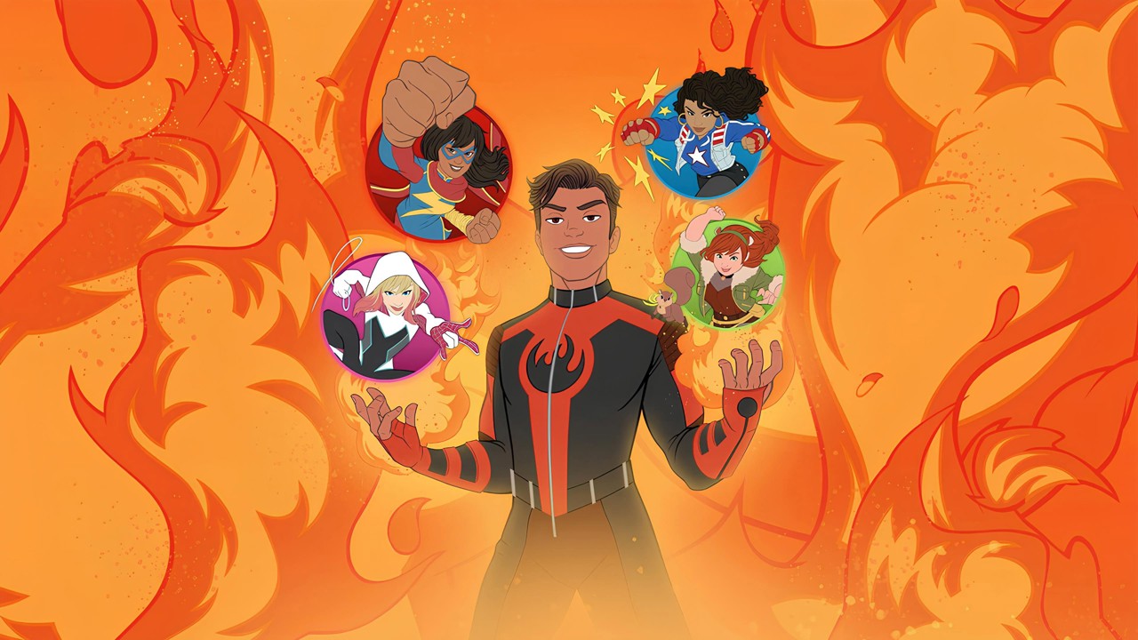 Marvel Rising: Playing with Fire kapak görseli