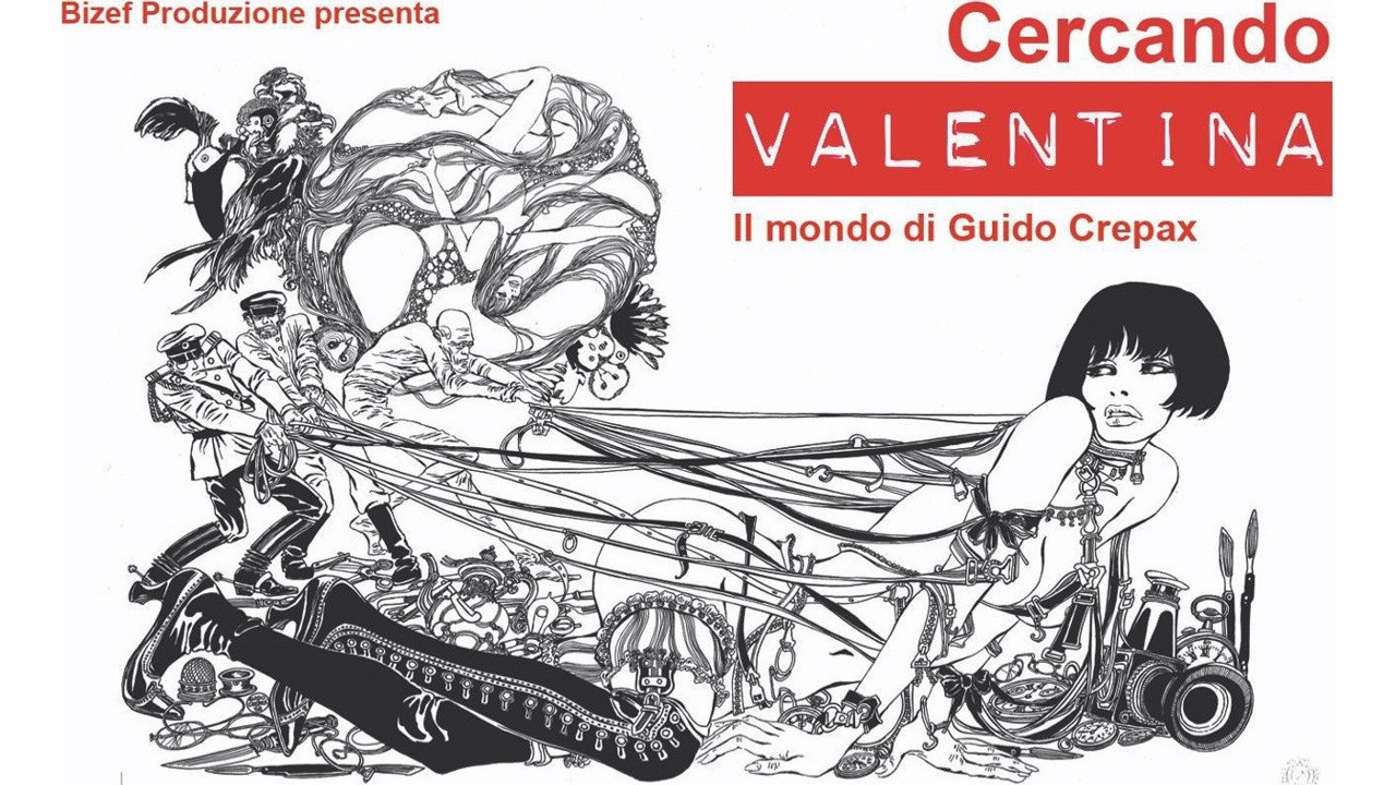 Cercando Valentina - Il mondo di Guido Crepax kapak görseli