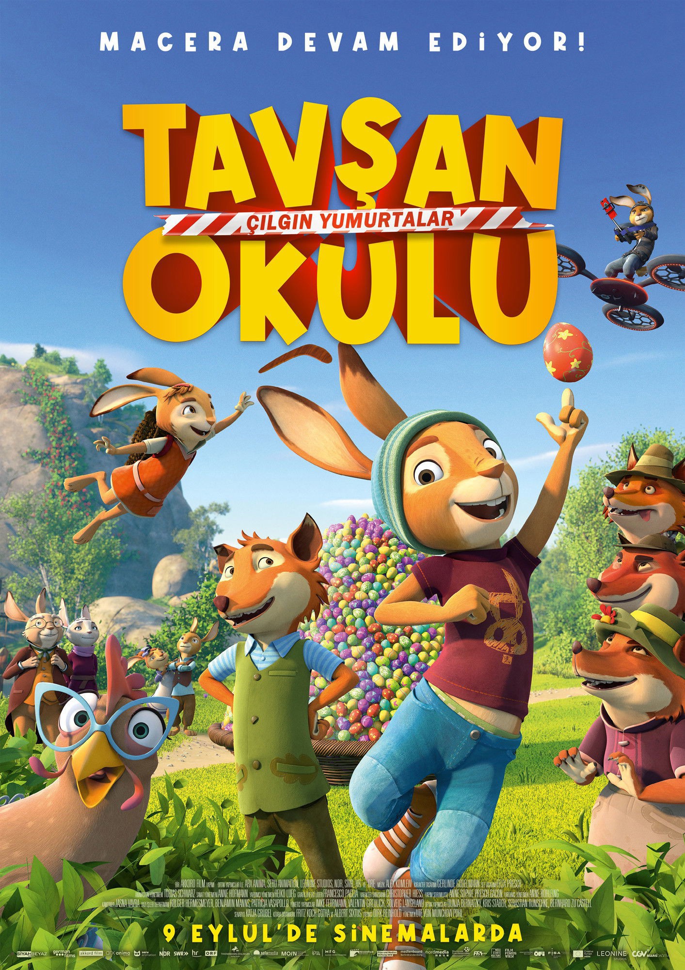 Tavşan Okulu: Çılgın Yumurtalar