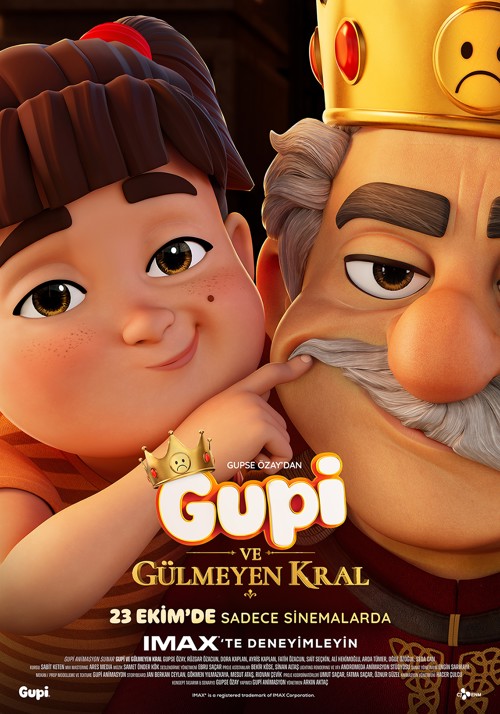 Gupi ve Gülmeyen Kral kapak görseli