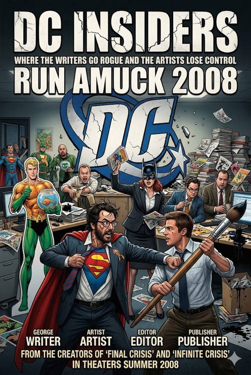 DC Insiders Run Amuck kapak görseli