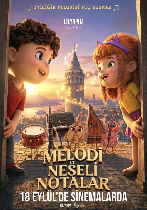 Melodi ve Neşeli Notalar kapak görseli