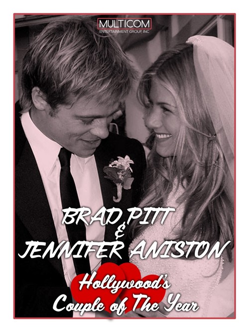 Brad Pitt & Jennifer Aniston: Hollywood's Couple of the Year kapak görseli