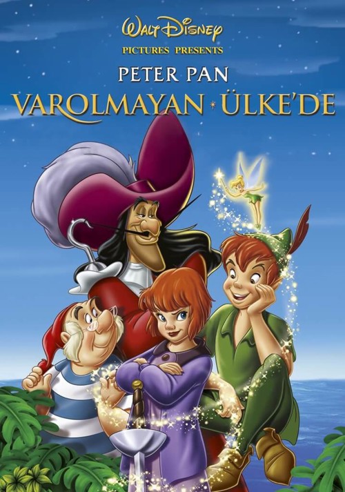 Peter Pan Varolmayan Ülke'de kapak görseli