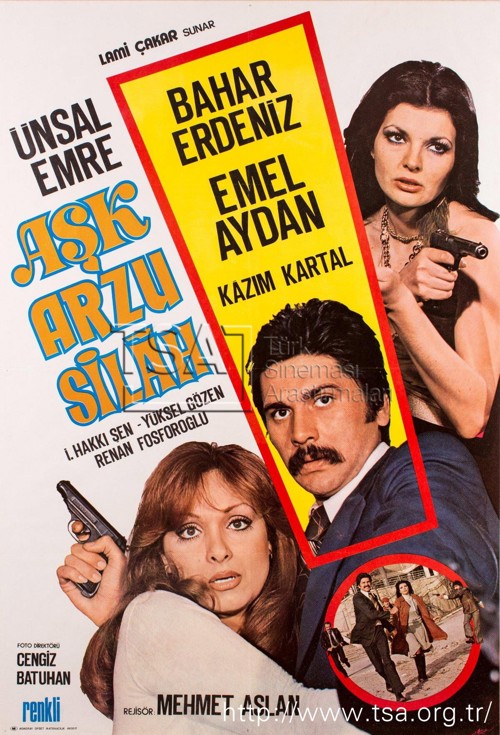 Aşk Arzu ve Silah kapak görseli