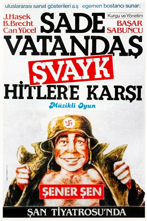 Sade Vatandaş Şvayk Hitler'e Karşı kapak görseli
