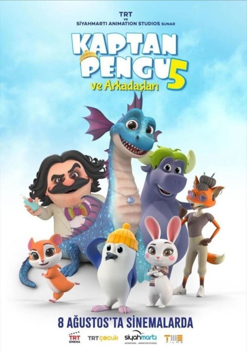 Kaptan Pengu ve Arkadaşları 5 kapak görseli