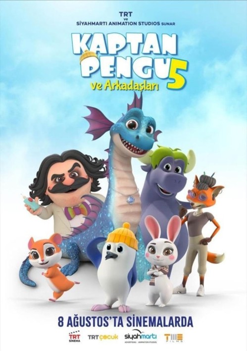 Kaptan Pengu ve Arkadaşları 5 kapak görseli