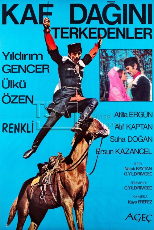 Kaf Dağını Terk Edenler kapak görseli