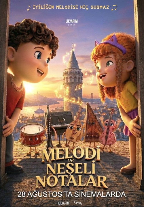 Melodi ve Neşeli Notalar kapak görseli