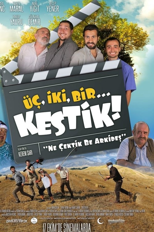 Üç, İki, Bir... Kestik! kapak görseli
