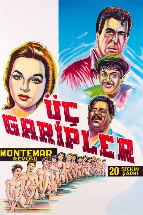 Üç Garipler kapak görseli