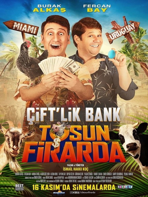 Çift'lik Bank: Tosun Firarda kapak görseli