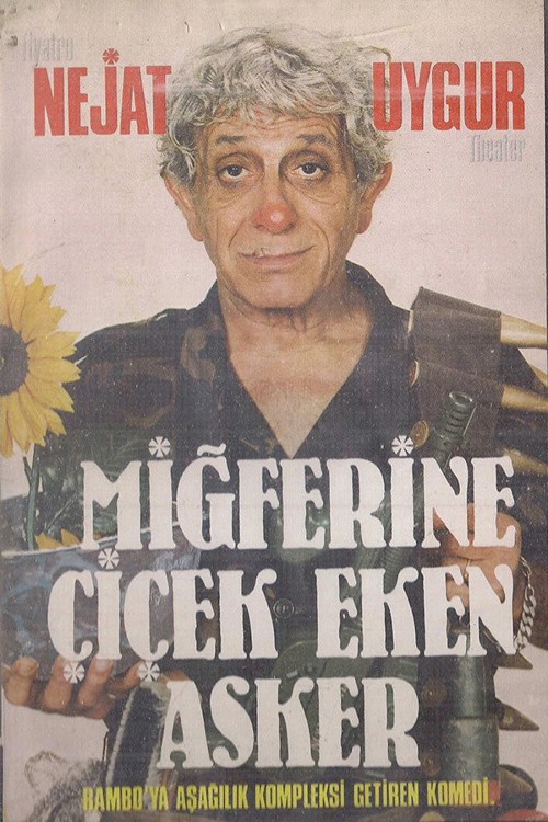 Miğferine Çiçek Eken Asker kapak görseli