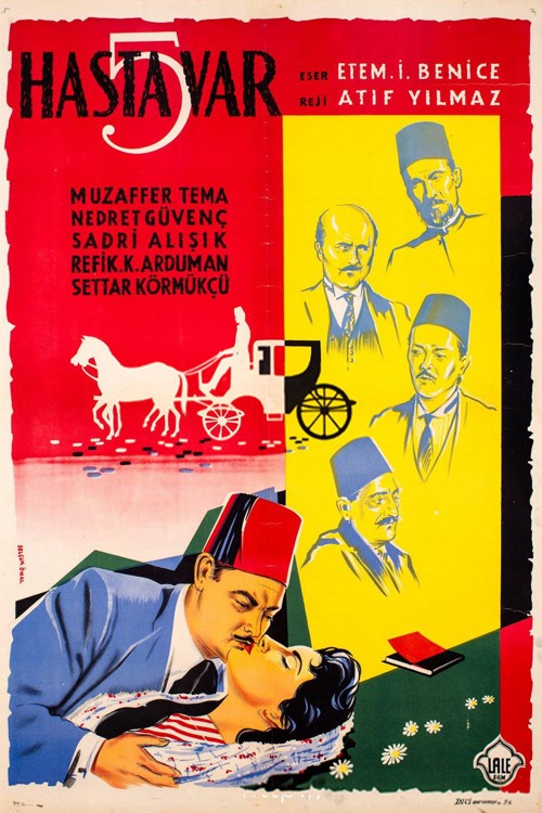 Beş Hasta Var kapak görseli