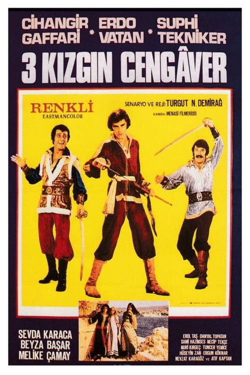 Üç Kızgın Cengaver kapak görseli