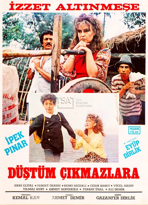 Düştüm Çıkmazlara kapak görseli